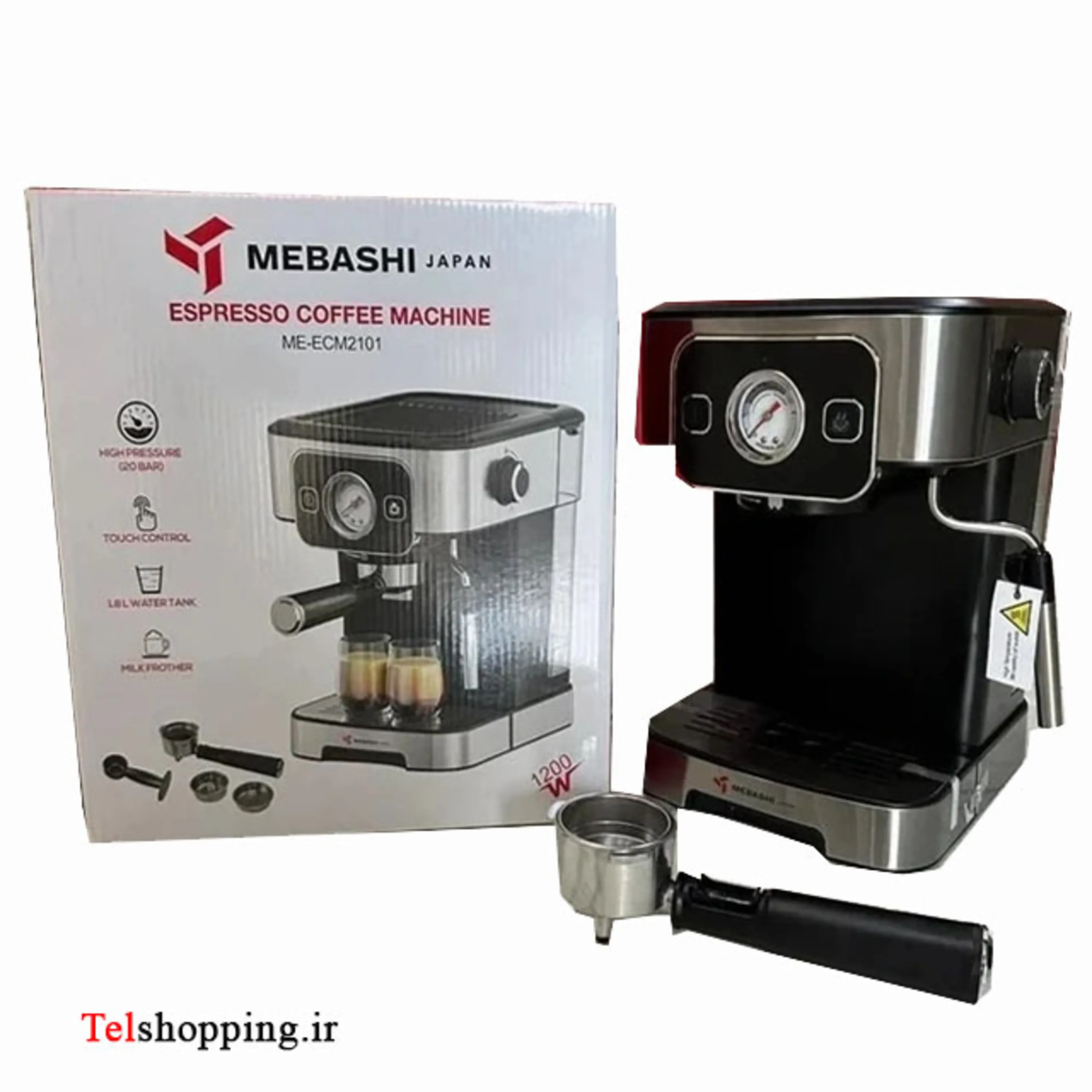 اسپرسو ساز مباشی مدل MEBASHI ECM 2101